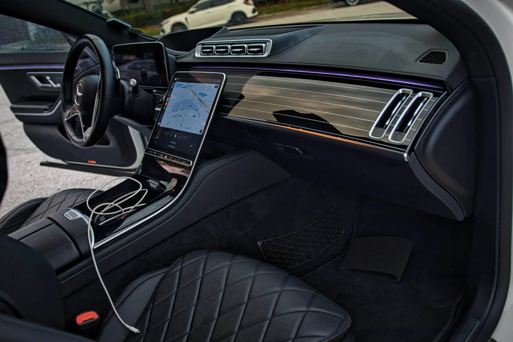 Original Ground Breakers mercedes sedan interior